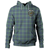 Clan Leslie Hunting Tartan Hoodie Crest EFKHPV5T-1 Leslie Hunting Tartan Hoodies